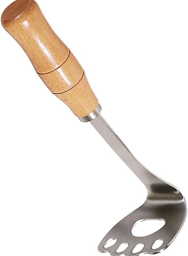 304 Stainless Steel Potato Masher Manual Kitchen Tool For Vegetables Fruit Beans - Image 1